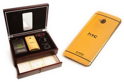 Золотой НТС One Золотой НТС One