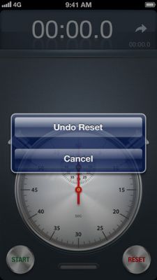 Секундомер+ для iPhone Секундомер+ для iPhone