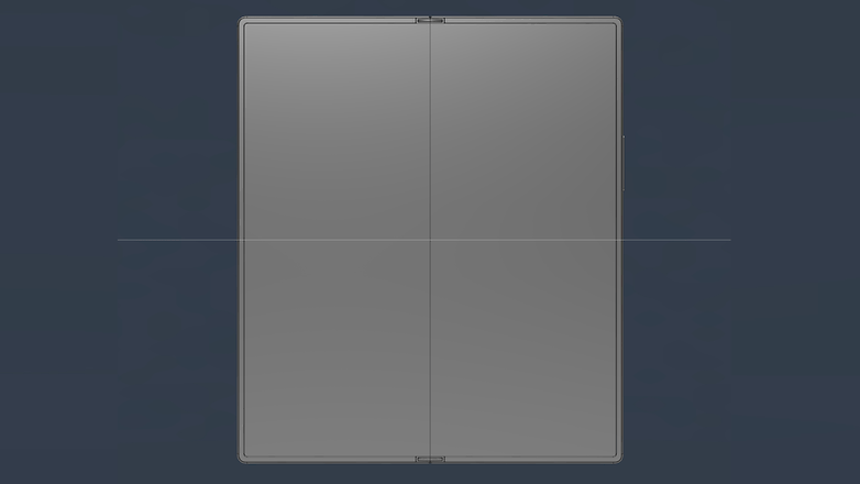 Внутренний экран Samsung Galaxy Z Fold 6 основан на новом соотношении сторон. / © Twitter/u/IceUniverse

