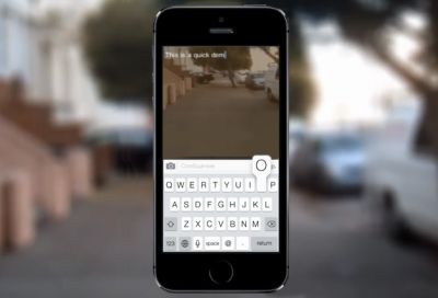 Твик CamText - иллюзия прозрачного экрана (iOS 7)