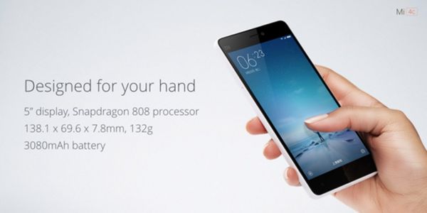 У Xiaomi Mi 4с будет шестиядерный процессор Snapdragon 808