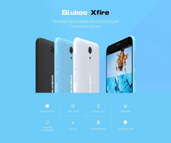 Самый дешевым смартфон - BLUBOO XFire