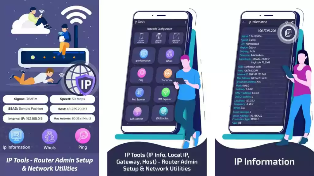IP Tools - Router Admin Setup & Network Utilities
