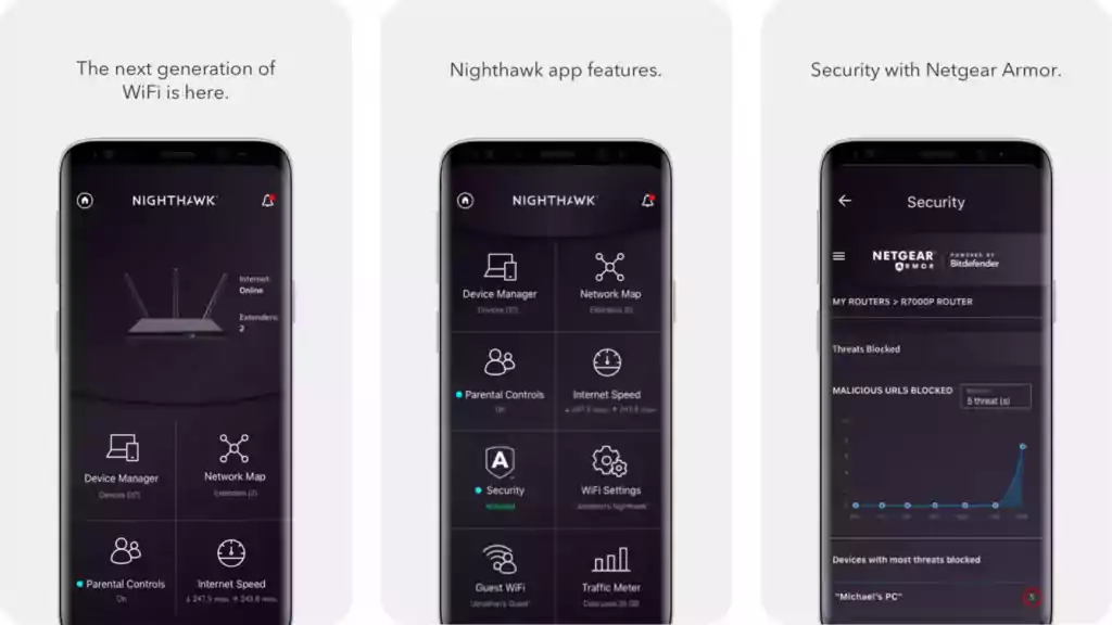 NETGEAR Nighthawk – WiFi Router App