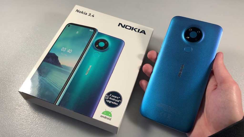 Смартфон Nokia 3.4