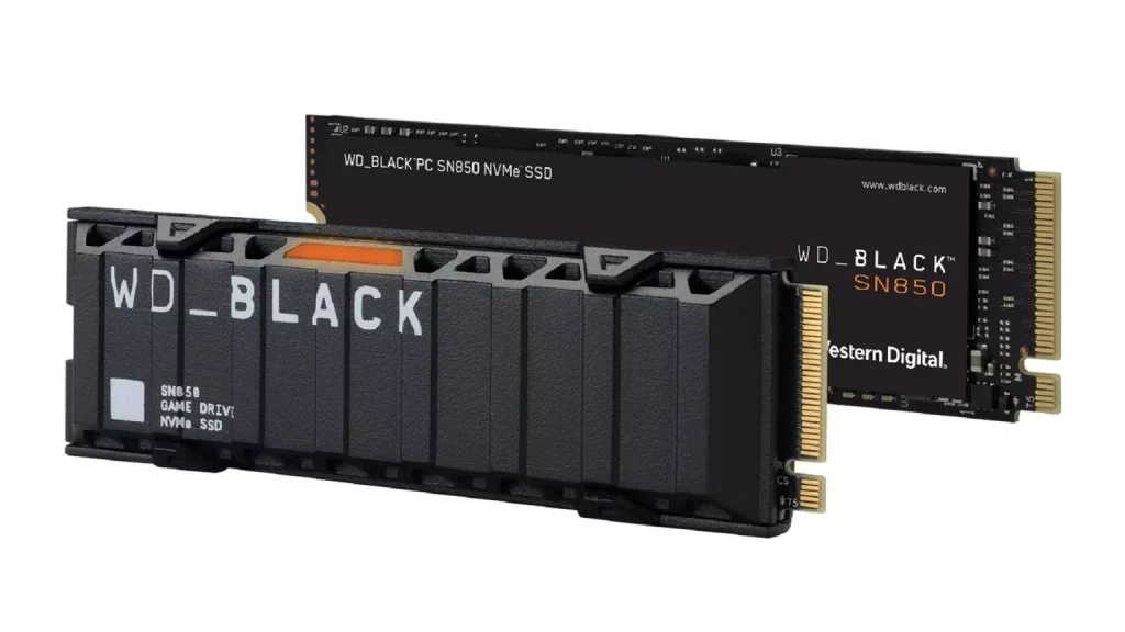 WD Black SN850: лучший SSD для игрового компьютера