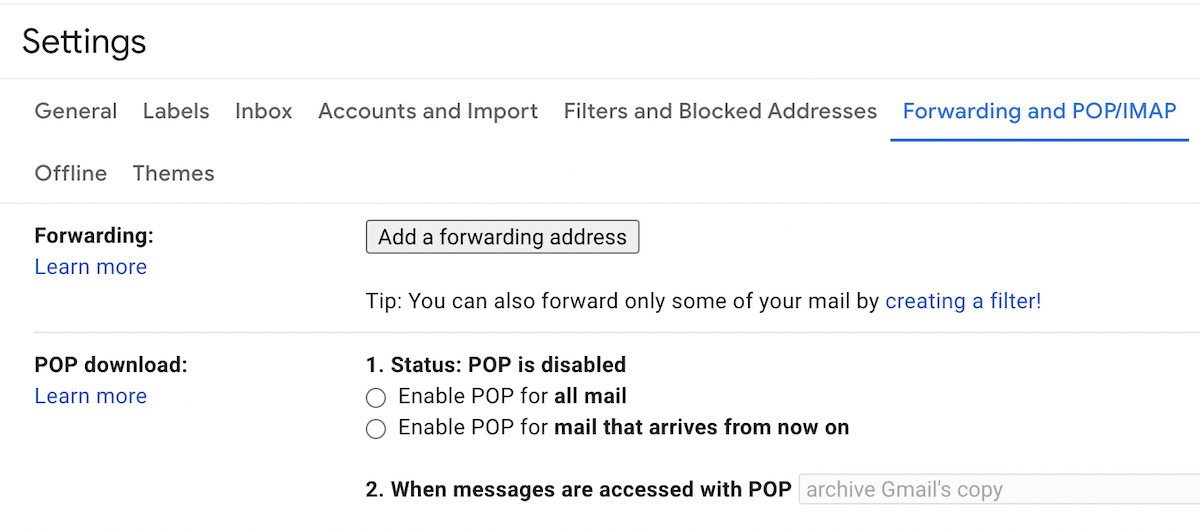 Как пересылать электронные письма на новую учетную запись Gmail (для ПК)