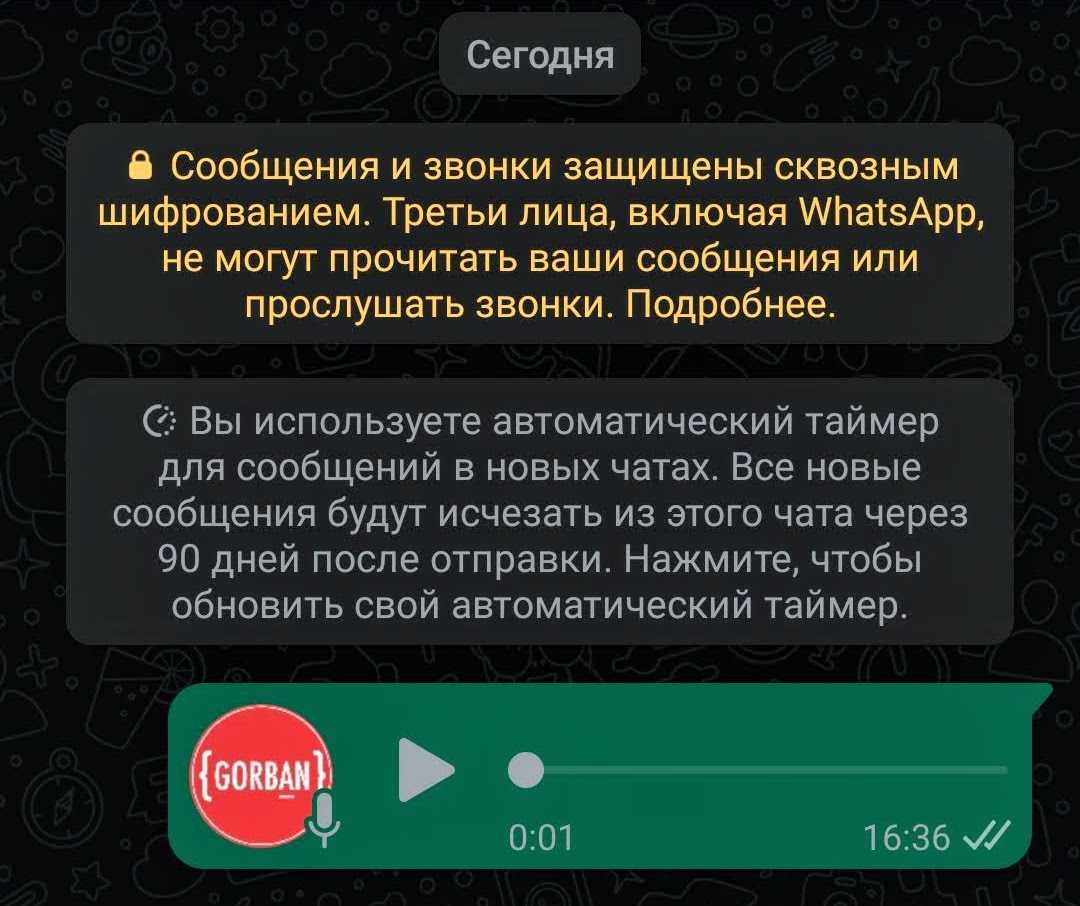 Как отправлять голосовые сообщения в WhatsApp