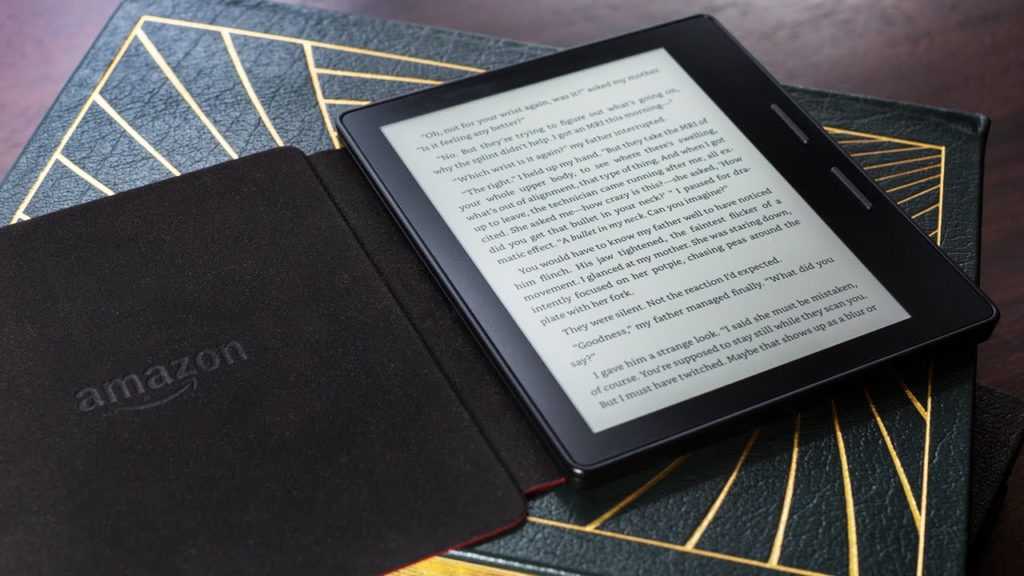 Leitor eletrônico Amazon Kindle Oasis