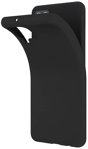 Чехол для Samsung A12 черный, матовый, ONZO