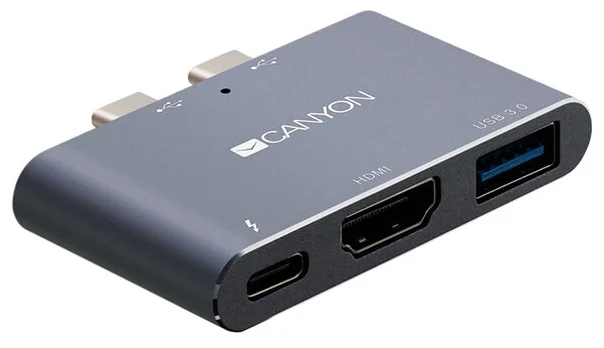 USB-концентратор Canyon 3-в-1 Thunderbolt 3 