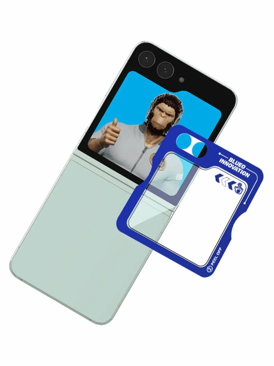 BlueO Silk Full Cover — точная посадка и антистатик для Z Flip 6
