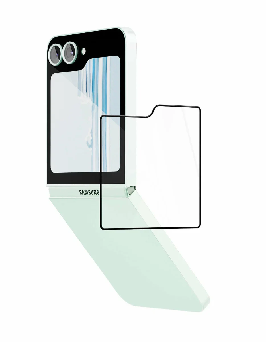 A-Glass VLP — прочное стекло с эффектом "невидимки" для Galaxy Z Flip 6
