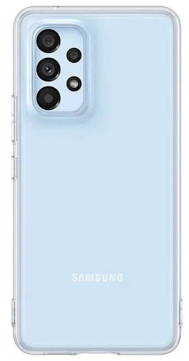 Клип-кейс Samsung Soft Clear Cover A53 Transparent