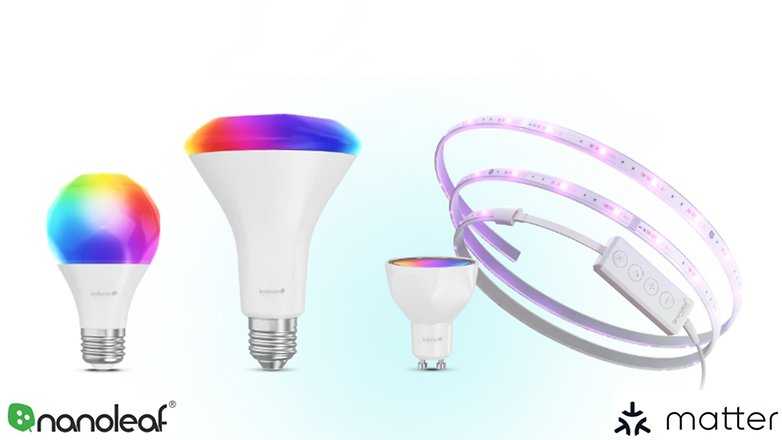 Лампы и световая полоса Nanoleaf Essential с поддержкой Matter / © Nanoleaf