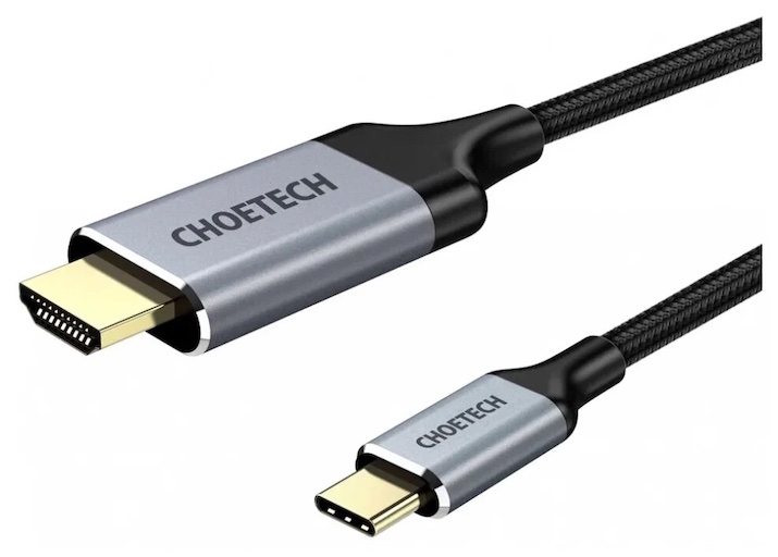Нам нравится этот кабель  Choetech USB Type C-HDMI