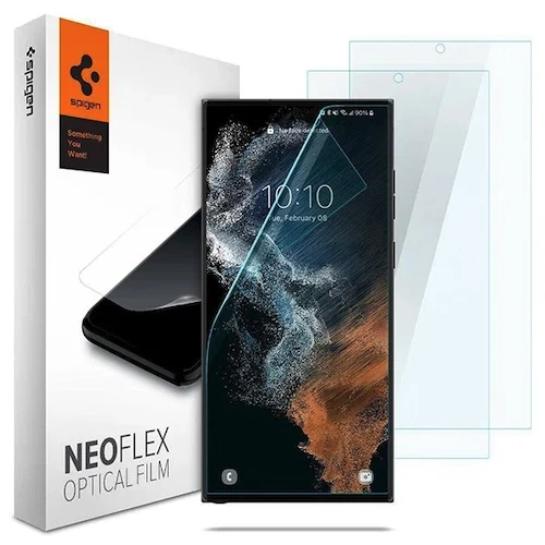 Защитная пленка Spigen Neo Flex для Samsung Galaxy S22 Ultra 2 шт