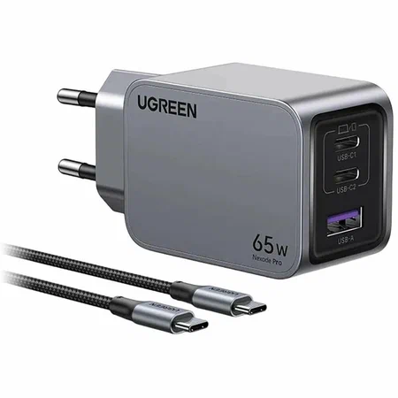 Зарядное устройство Ugreen Nexode Pro 65W USB-C – лучшее в целом зарядное устройство USB-C