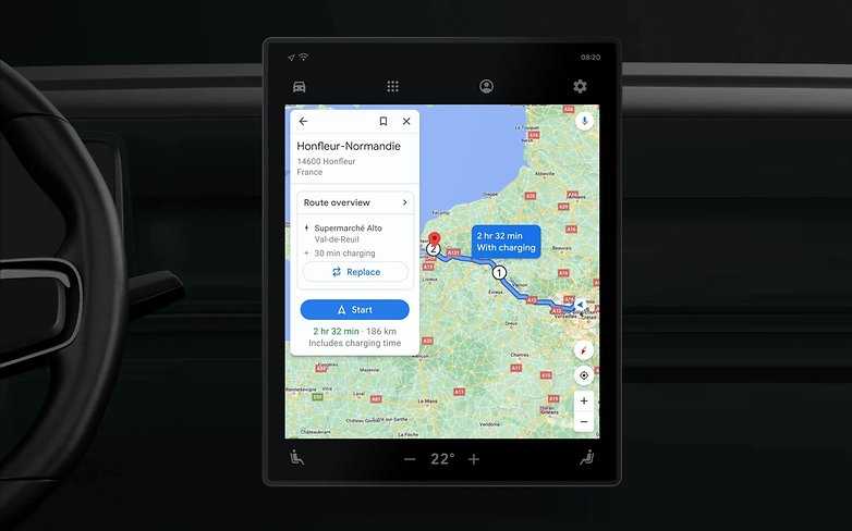 Google Maps EV w782