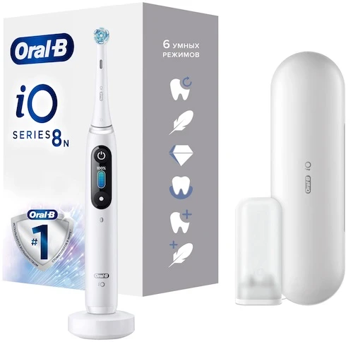 Oral-B iO8 — лучшая роскошная электричкам зубная щетка
