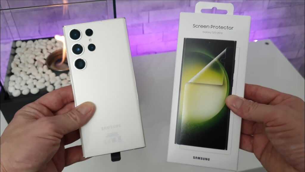 Лучшие защитные стекла Samsung Galaxy S23 Ultra