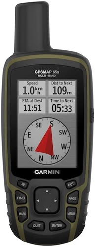 Garmin GPSMAP 65s - Лучший GPS-навигатор для картографирования