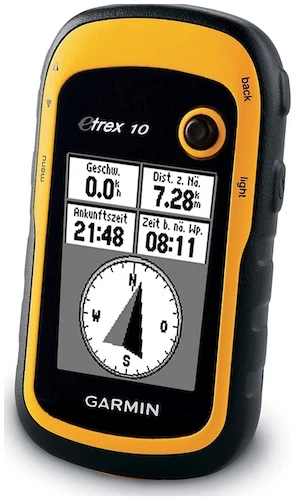 Garmin eTrex 10 - Лучший недорогой походный GPS-навигатор