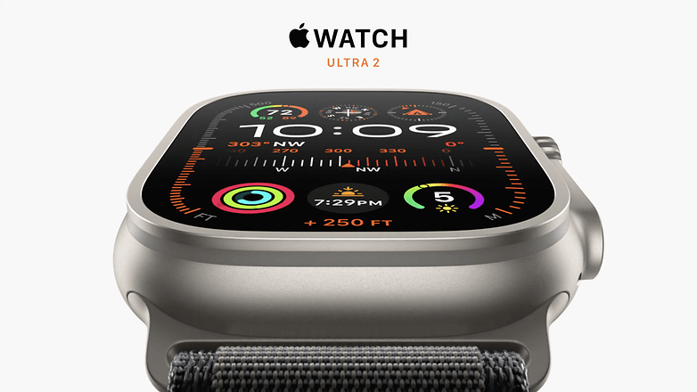 Apple Watch Ultra 2 имеют схожий дизайн с их предшественником. На данном изображении вы можете оценить новый циферблат. / © Apple.