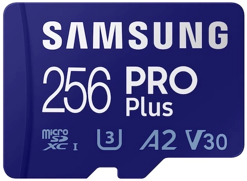 Карта памяти microSD Samsung Pro Plus.