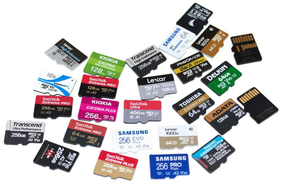 Лучшие карты microSD для смартфона