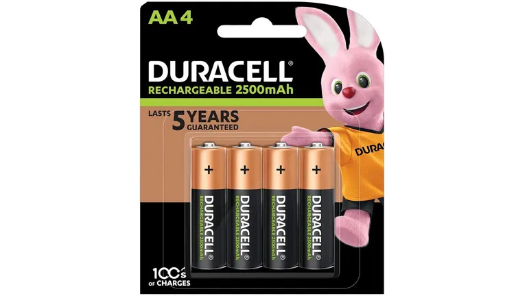 Duracell Rechargeable - Лучшие пальчиковые аккумуляторы высокой емкости с длительным сроком хранения
