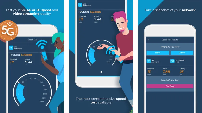 Opensignal - 5G, 4G Speed Test