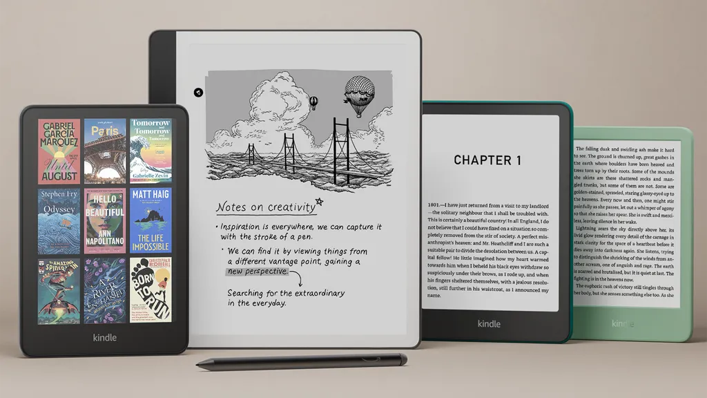 Amazon обновляет Kindle: полноцветный Kindle и новый Kindle Scribe