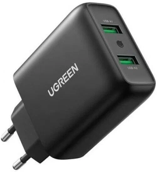 Ugreen CD161 (10216) USB-A QC 3.0 36 Вт