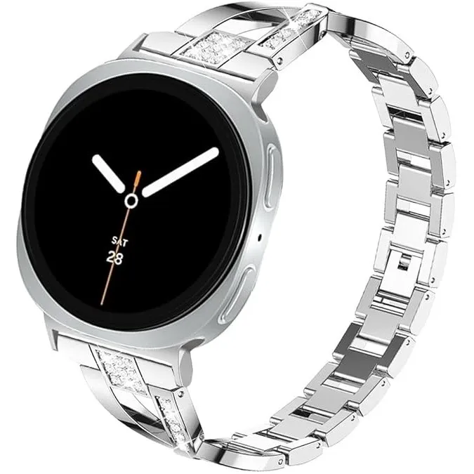 Браслет Sankel для Samsung Galaxy Watch 8/8 Classic Metal Jewelry